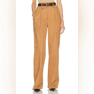 $258 HELSA Paperbag Pant - Caramel XS